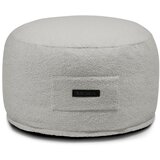 SLOWDOWN Svetlo siv tabure iz tkanine bouclé Om 60 – | Shoptok.si