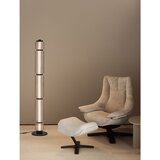 Nova Luce Mat crna staklena LED stojeća svjetiljka (visina 123 cm) Liesa – | shoptok.hr