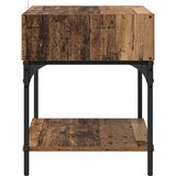  Noćni ormarić 2 pcs Staro drvo 40 x 40 x 50 cm | shoptok.hr