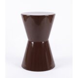 Mondex Pomožna mizica kovinska Roger 29,5x29,5x45 cm čokoladna 1 kos, (5000305435) Cene