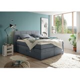 MID.YOU POSTELJA BOXSPRING 180 cm x 200 cm , tekstil antracit | Shoptok.si