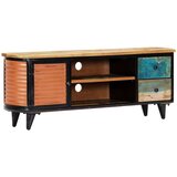 TV ormarić 120 x 30 x 45 cm od masivnog obnovljenog drva | shoptok.hr