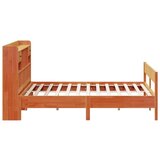  Krevet s regalom za knjige bez madraca 180x200 cm od borovine | shoptok.hr