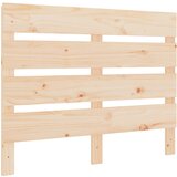 Maison Chic posteljno vzglavje - vzglavna omarica - nočna omarica 100x3x80 cm trdna borovina, (21704445) Cene