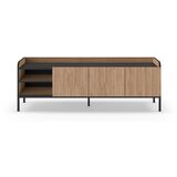 Marckeric TV komoda u dekoru hrasta u prirodnoj boji 160x55x42 cm Adara – | shoptok.hr