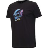 BRILLE Muška majica kratkih rukava Cool Skull, Crna