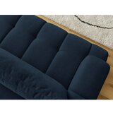 Bobochic Paris Temno modra raztegljiva/s prostorom za shranjevanje sedežna garnitura 251 cm Fuji – | Shoptok.si