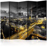  Paravan u 5 dijelova - Berlin at night II [Room Dividers] 225x172 Cijene