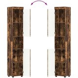  Kopalniška omarica TULUM Dimljeni hrast 37 x 31.5 x 203 cm, (5000064616) | Shoptok.si