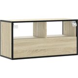  TV ormarić Sonoma hrast 80x31x39,5 cm Konstruirano drvo i metal | shoptok.hr