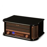Auna Belle Epoque 1908, retro stereo sistem, gramofon, radio, USB, CD, MP3, mikrosistem | Shoptok.si