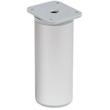 WALTECO Teleskopska noga za namještaj (Š x D: 4 x 4 cm, Podešavanje po visini: 10 cm - 12 cm, Nosivost: 50 kg, Plastika, Okruglo) | shoptok.hr