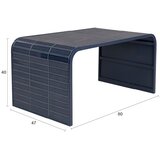 Zuiver Modra keramična klubska mizica 47x80 cm Tiles – | Shoptok.si