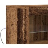  LED komoda Smeđa 81 x 37 x 66,5 cm Konstruirano drvo | shoptok.hr