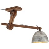  Stropna svjetiljka 25 W vintage srebrna 105x30x65-108 cm E27 Cijene