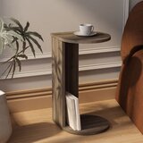 Hanah home pomoćni sto Drop, 30 cm, antik / orah Cene