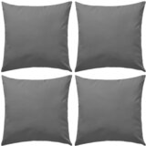 Furnova Zunanje blazine 4 kosi 45x45 cm sive, (21930584) | Shoptok.si