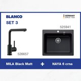 Blanco set (naya 6 crna + mila black matt) | ePonuda.com