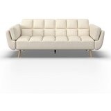 Bessagi Home Zofa S Posteljno Funkcijo Cora, Krem, Žamet | Shoptok.si