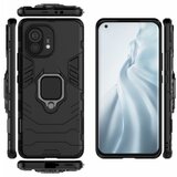 Nillkin Silikonski ovitek Armor Ring za Xiaomi Mi 11 - črn | Shoptok.si