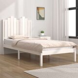  Okvir za krevet od borovine bijeli 75x190 cm 2FT6 jednokrevetni | shoptok.hr