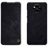 Nillkin - Qin Leather Case - Xiaomi Poco X3 / Poco X3 NFC / Poco X3 Pro - crna | shoptok.hr