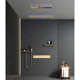 ELITE EDITION Najnovejši luksuzni vgradni tuš set s 6 funkcijami - BCS1045 — Bela — Tri izliva | Shoptok.si
