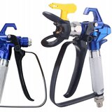 Rosfix SET BRIZGALNA GLAVA ULTRASPRAY BLUEJET BJ1 – ŠOBA 517, 3000 PSI, 1/4" IN 7/8" NAVOJ, VGRAJEN FILTER | ZA BARVANJE STEN IN STROPOV, (5000076040) | Shoptok.si