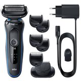 Braun Series 5 51-B1500s električni brivnik + nadomestna glava Blue Cene