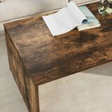  Klubska miza Dimljeni oreh 95 x 50 x 34 cm Konstruiran les, (5000120602) | Shoptok.si