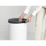 Brabantia koš za perilo 60L okrogel, bel | Shoptok.si