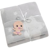 Mijolnir Svijetlo siva deka za bebe od flisa 100x120 cm Star – | shoptok.hr