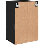  Zidni TV ormarić s LED svjetlima crni 40x30x60,5 cm | shoptok.hr