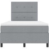  Krevet s opruga kutije Svjetlosiva 120 x 200 cm tkanina | shoptok.hr