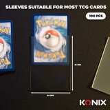 Konix zaštita za karte tcg - premium sleeves 100 pcs | ePonuda.com
