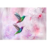  Tapeta - Colourful Hummingbirds (Purple) 100x70 | shoptok.hr
