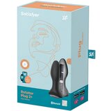 Satisfyer Rotator Plug 2 - rotirajoči analni vibrator s kroglicami za polnjenje (črn) | Shoptok.si
