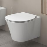 Ideal Standard E008701 Connect Air AQUABLADE viseča brezrobna WC školjka z WC desko s počasnim zapiranjem | Shoptok.si