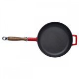 Lava klasična ponev z lesenim ročajem in steklenim pokrovom, 28 cm | Shoptok.si