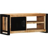 vidaXL TV omarica 80x30x35 cm Masivni neobdelan les Mango | Shoptok.si