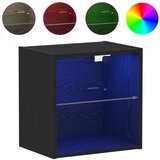  Floating Shelf with LED Light s policom Crna 40 x 28,5 x 40 cm | shoptok.hr