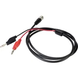16-0300 BNC merilni kabel 139.00 cm črna\, rdeča, (20430297)