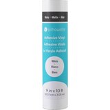 Silhouette Matte Removable Vinyl - 22.9 cm x 3 m, White | Eponuda.com