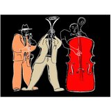  Tapeta - musical instruments (jazz) 250x193 | shoptok.hr