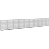  Gabion s žicom debljine 3,5 mm i mrežom 5x2,5 cm 950x50x150 cm | shoptok.hr