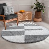 Lesnina XXXL PREPROGA Z VISOKIM FLOROM Milano tkano bela, svetlo siva | Shoptok.si