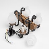  Brilagi - Luster na lancu QUEEN 4xE14/40W/230V buk/orah | Eponuda.com