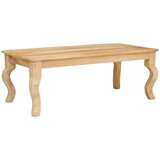 vidaXL Klubska miza Rjava 100 x 55 x 40 cm trden mangov les Cene