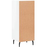  Komoda sjajna bijela 34,5 x 34 x 90 cm od konstruiranog drva | shoptok.hr