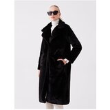 LC Waikiki Women's Jacket Collar Plain Fur Coat | shoptok.hr